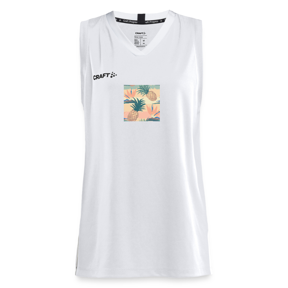 CRAFT Progress vrouwen basketbalshirt - wit