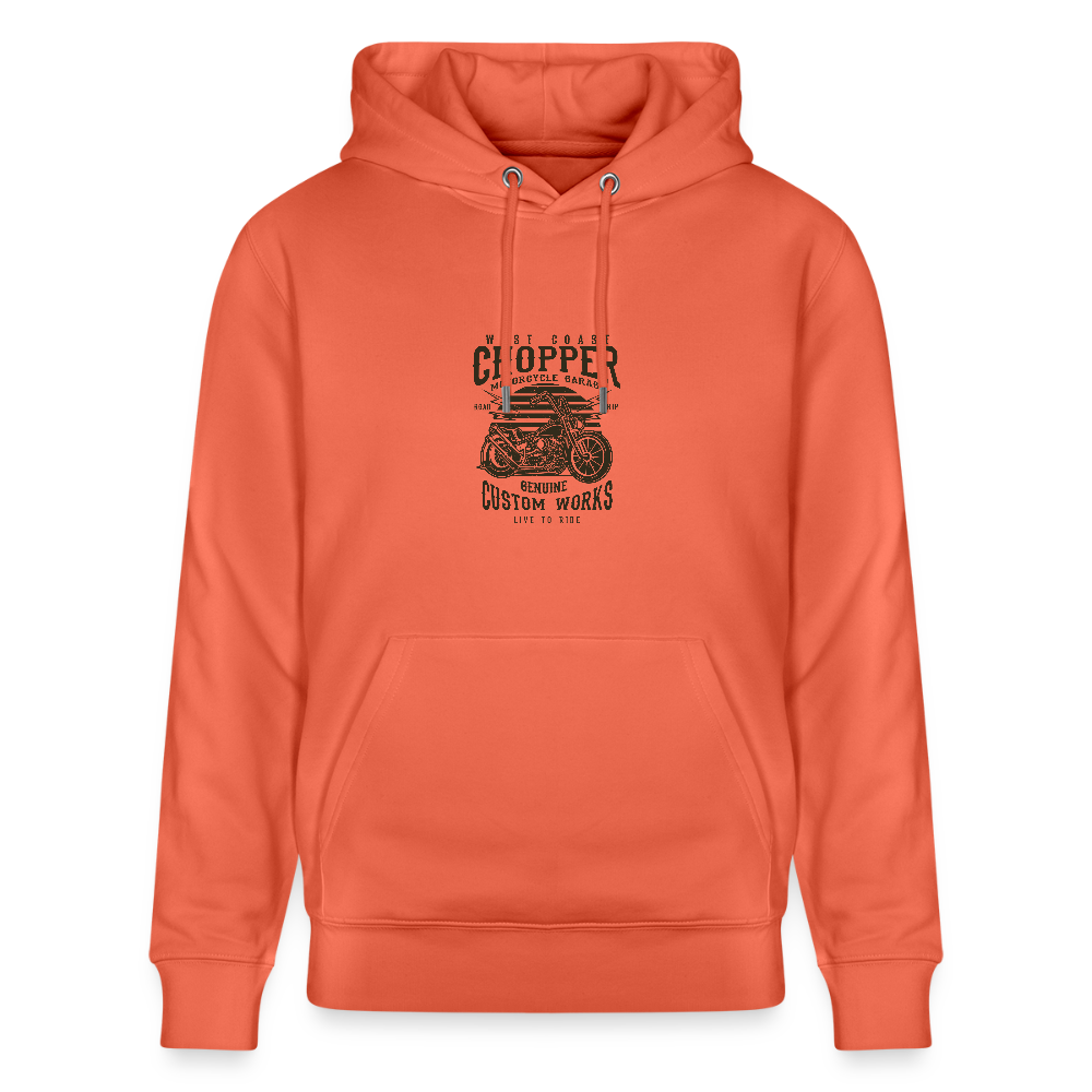 Stanley/Stella Uniseks bio-hoodie CRUISER - lichtrood