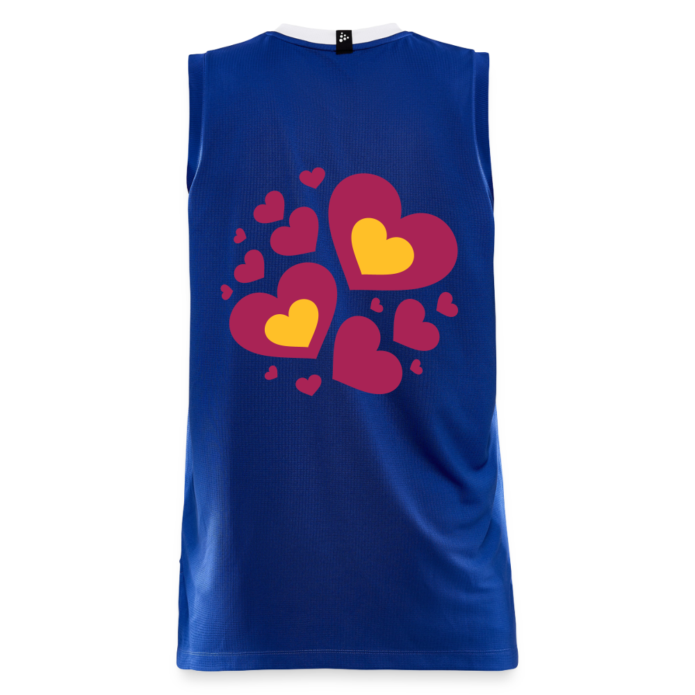 CRAFT Progress kinder-basketbalshirt - koningsblauw