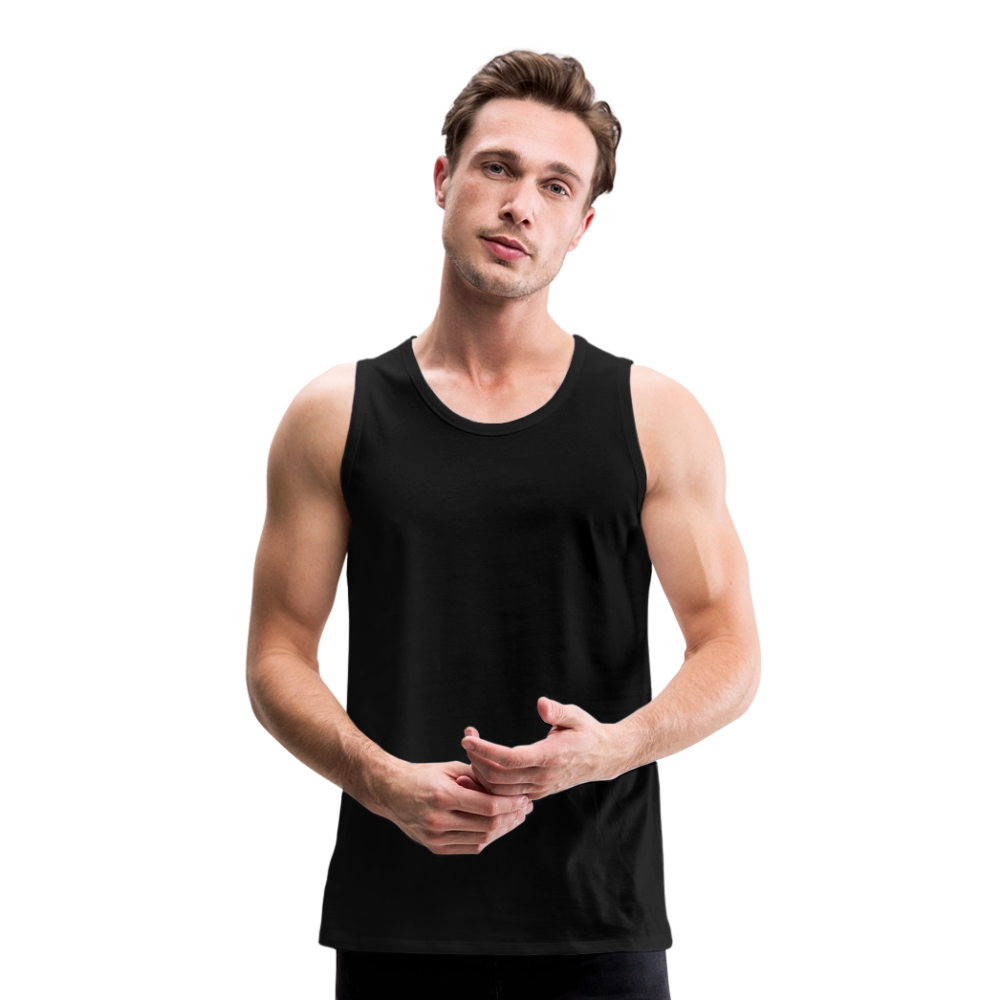 Mannen Premium tank top - zwart