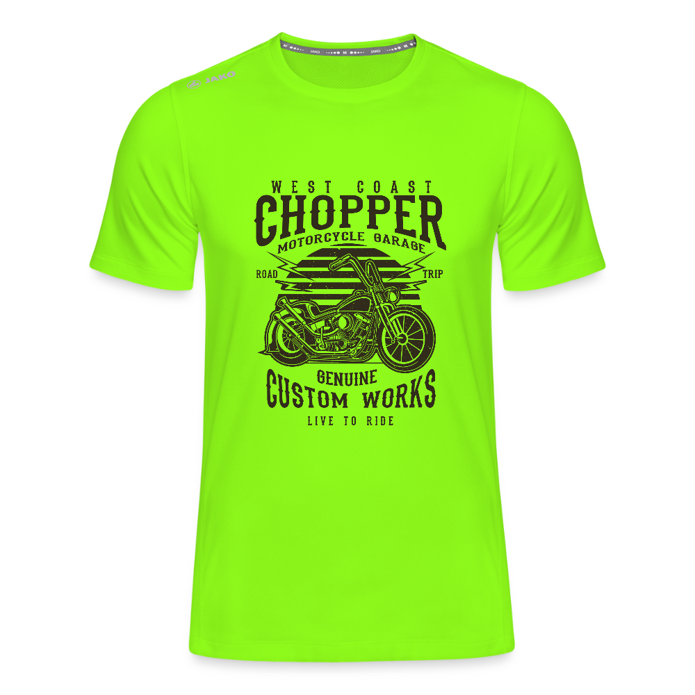 JAKO Mannen T-shirt Run 2.0 - neongroen