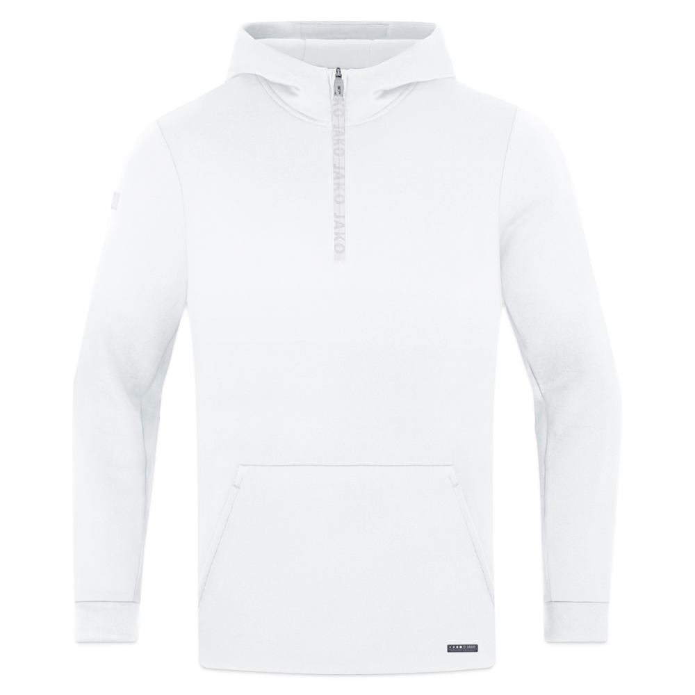 JAKO Ziphoodie Pro Casual - wit