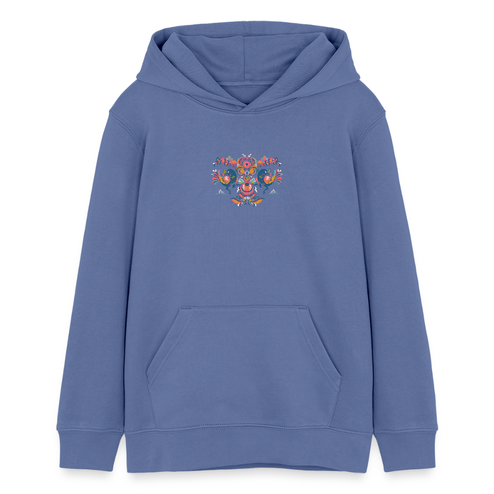 Stanley/Stella Tiener bio-hoodie Mini Cruiser - blauw