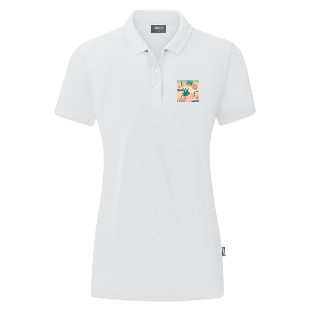 JAKO Vrouwen polo Organic - wit