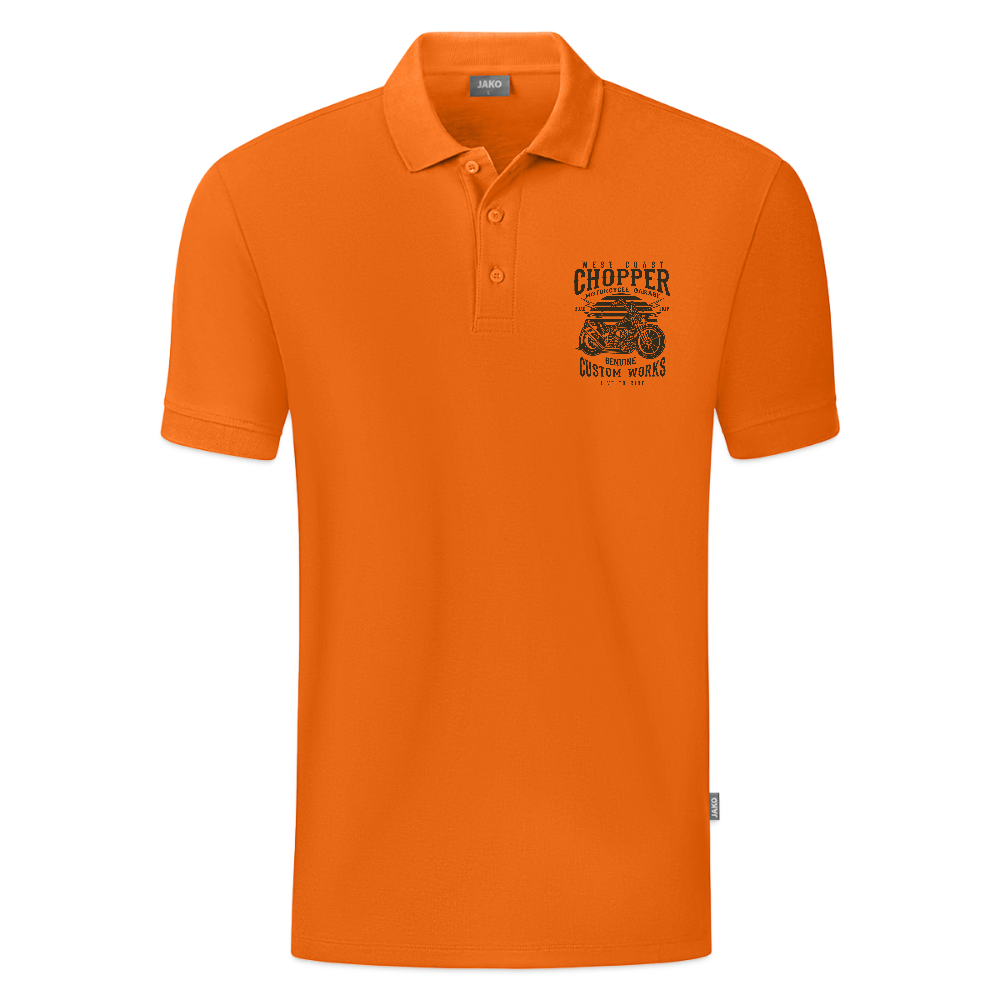 JAKO Kinderpolo Organic - neonoranje