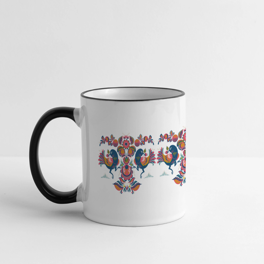 Panoramamok - wit/zwart