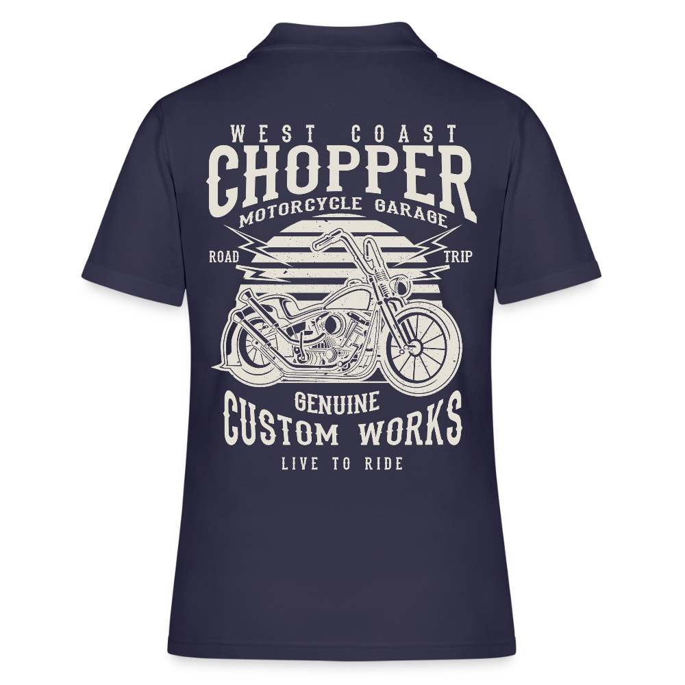 Women's Polo Shirt - navy