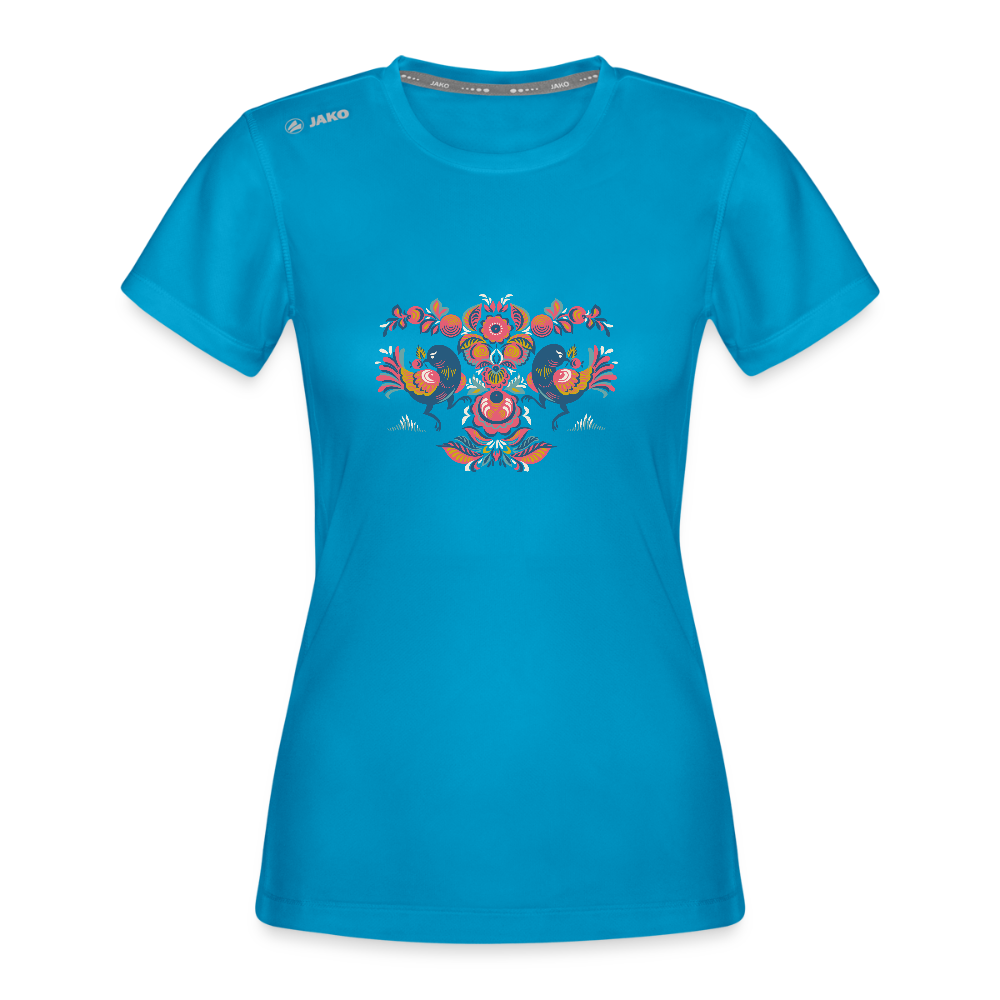 JAKO Vrouwen T-shirt Run 2.0 - saffierblauw