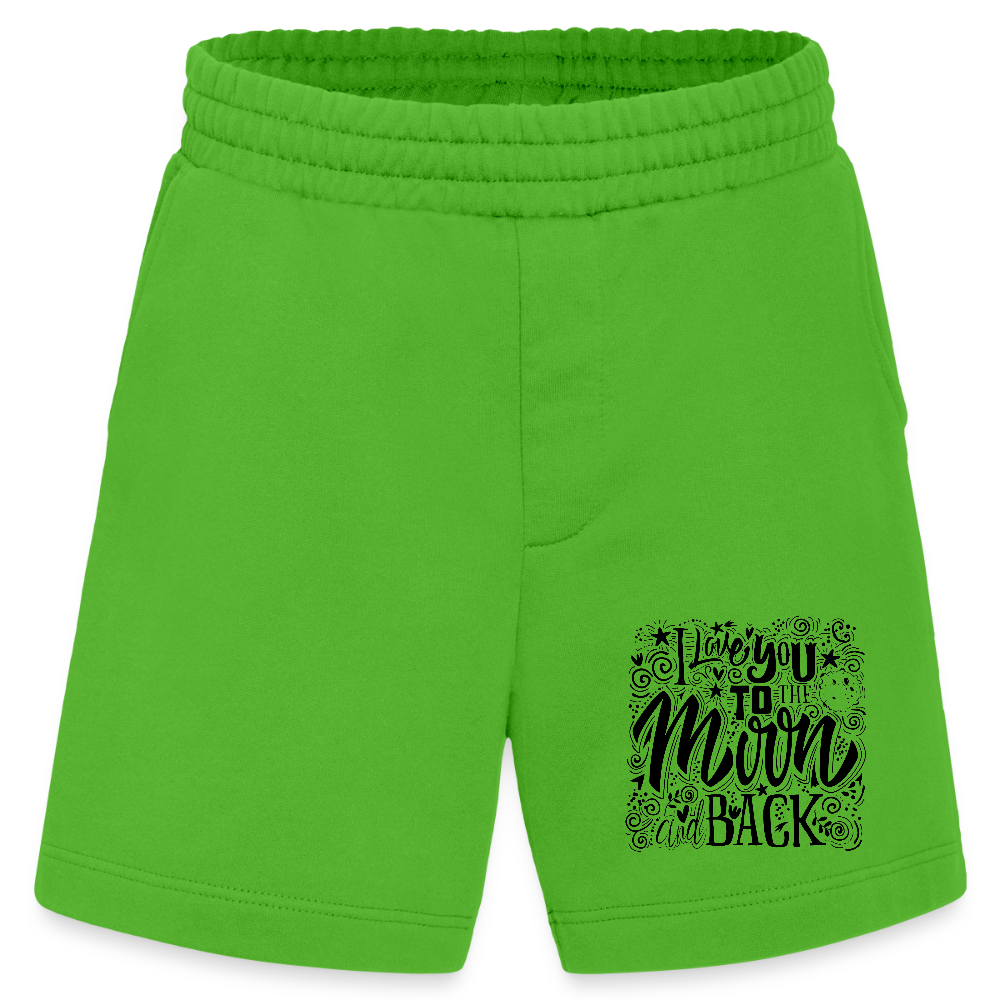 Heavyweight organic shorts made in EU - Apple Neon