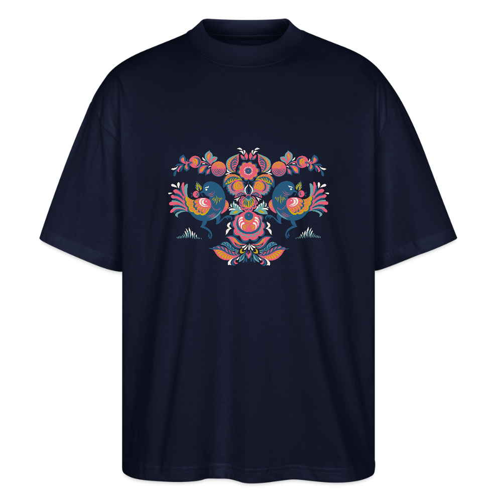 Stanley/Stella Uniseks oversized bio T-shirt Blaster - marine