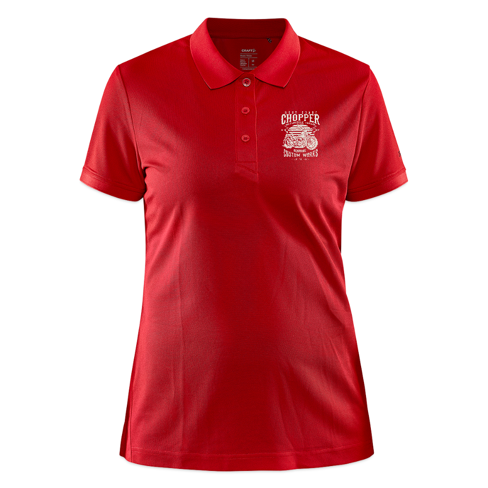 CRAFT Core Unify damespolo - rood
