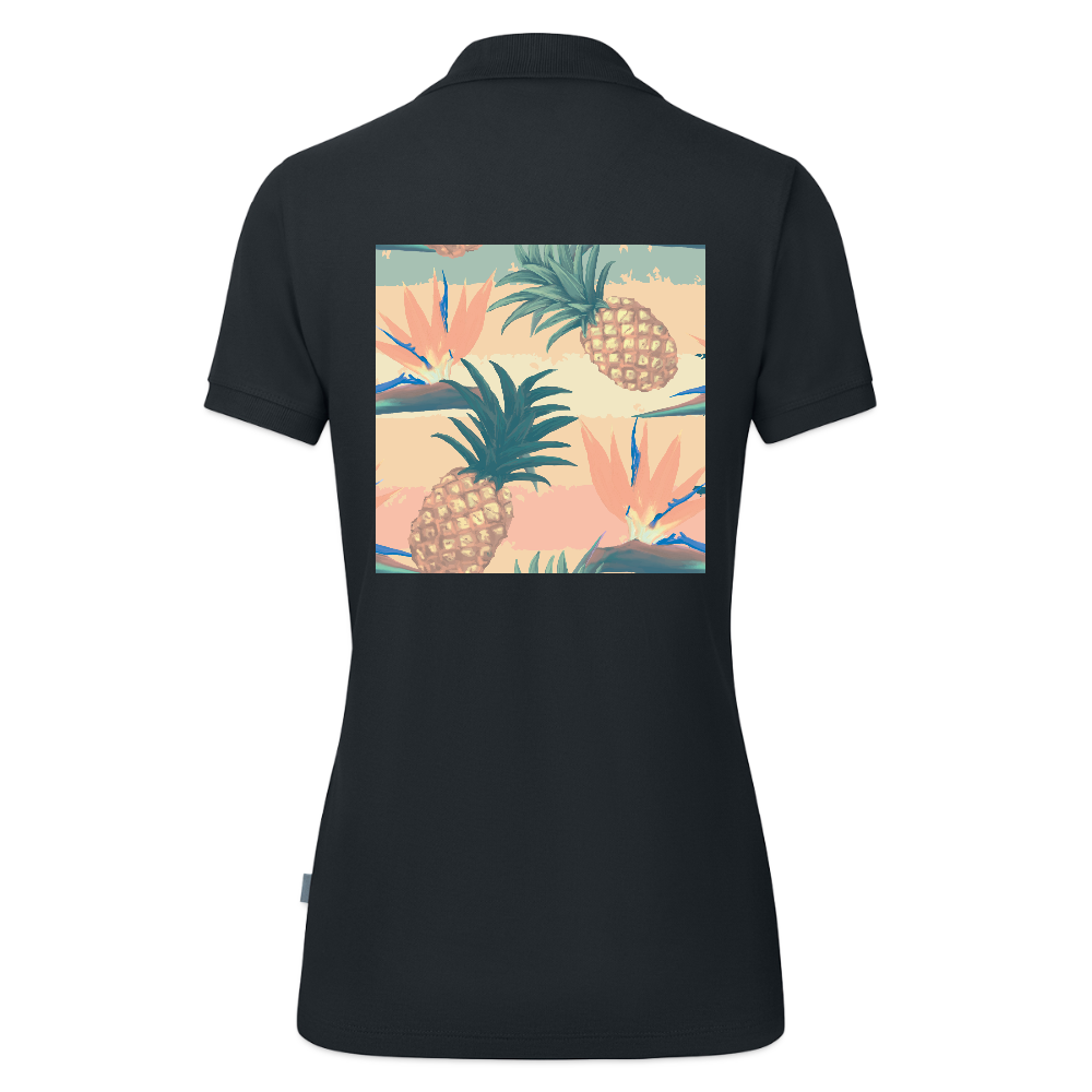 JAKO Vrouwen polo Organic - houtskool