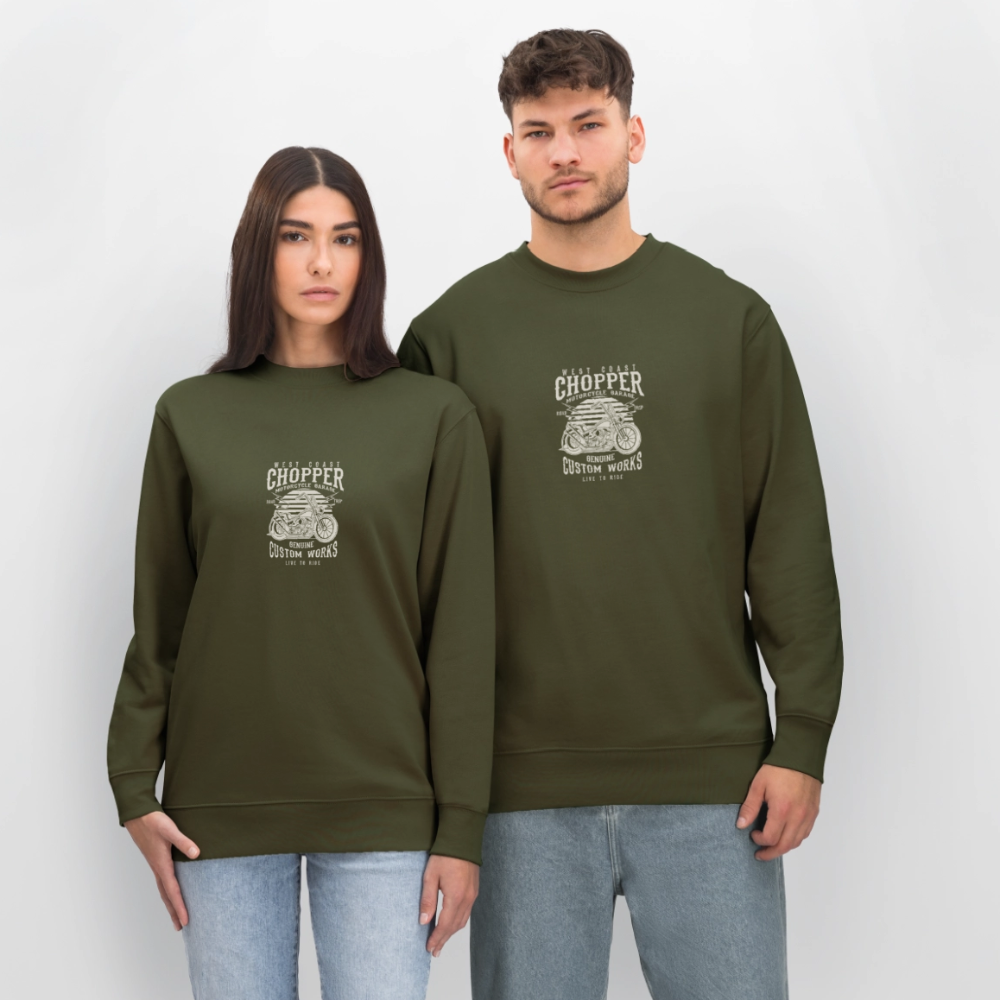 Stanley/Stella Uniseks bio-sweatshirt CHANGER - kaki