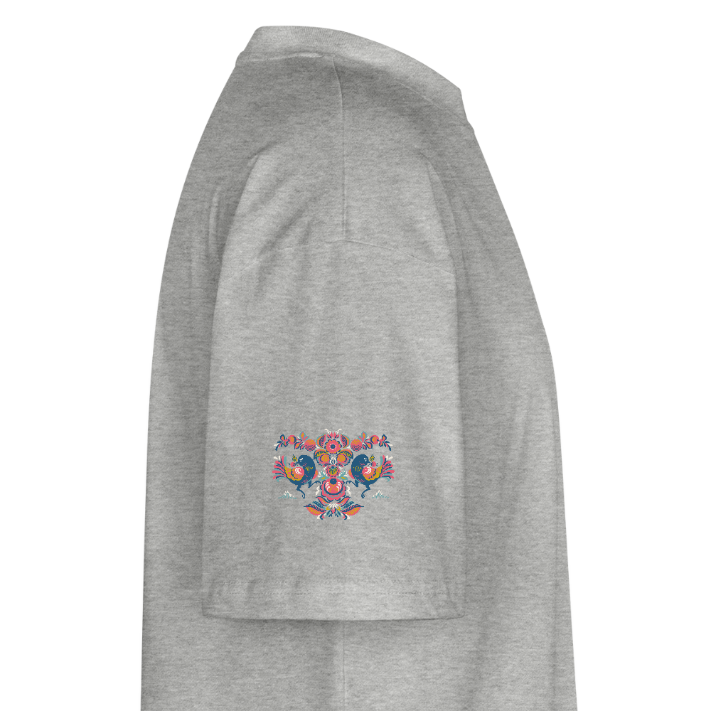 Stanley/Stella Uniseks oversized bio T-shirt Blaster - grijs gemêleerd