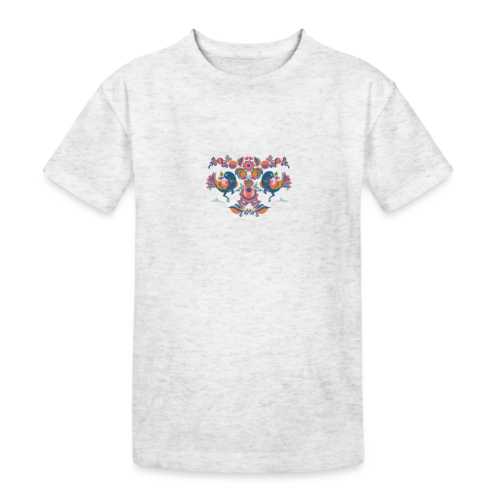 Kinderen Heavy Cotton T-shirt - heather wit