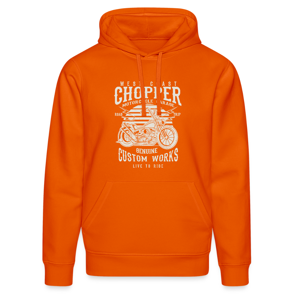 Stanley/Stella Uniseks bio-hoodie DRUMMER - dieporanje
