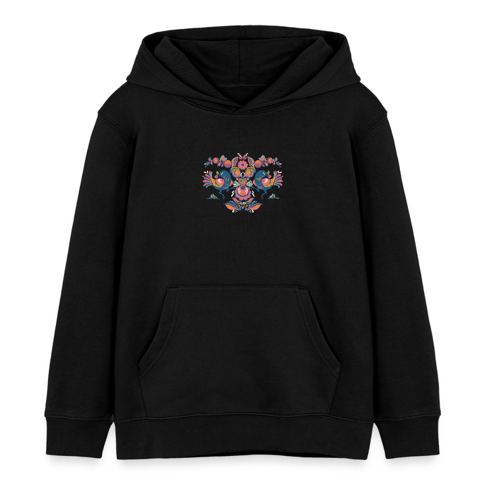 Stanley/Stella Kinder-bio-hoodie Mini Cruiser - zwart