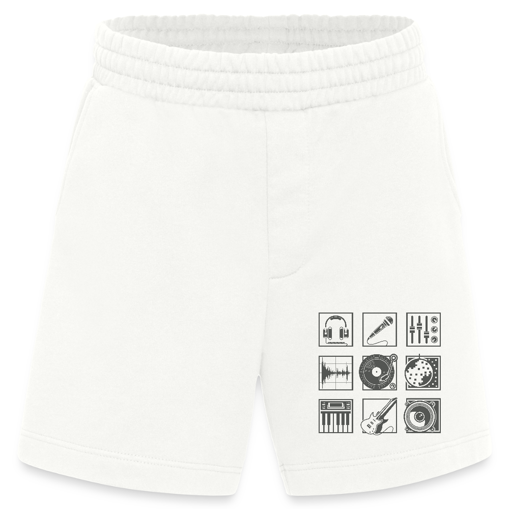 Heavyweight organic shorts made in EU - OFF WHITE