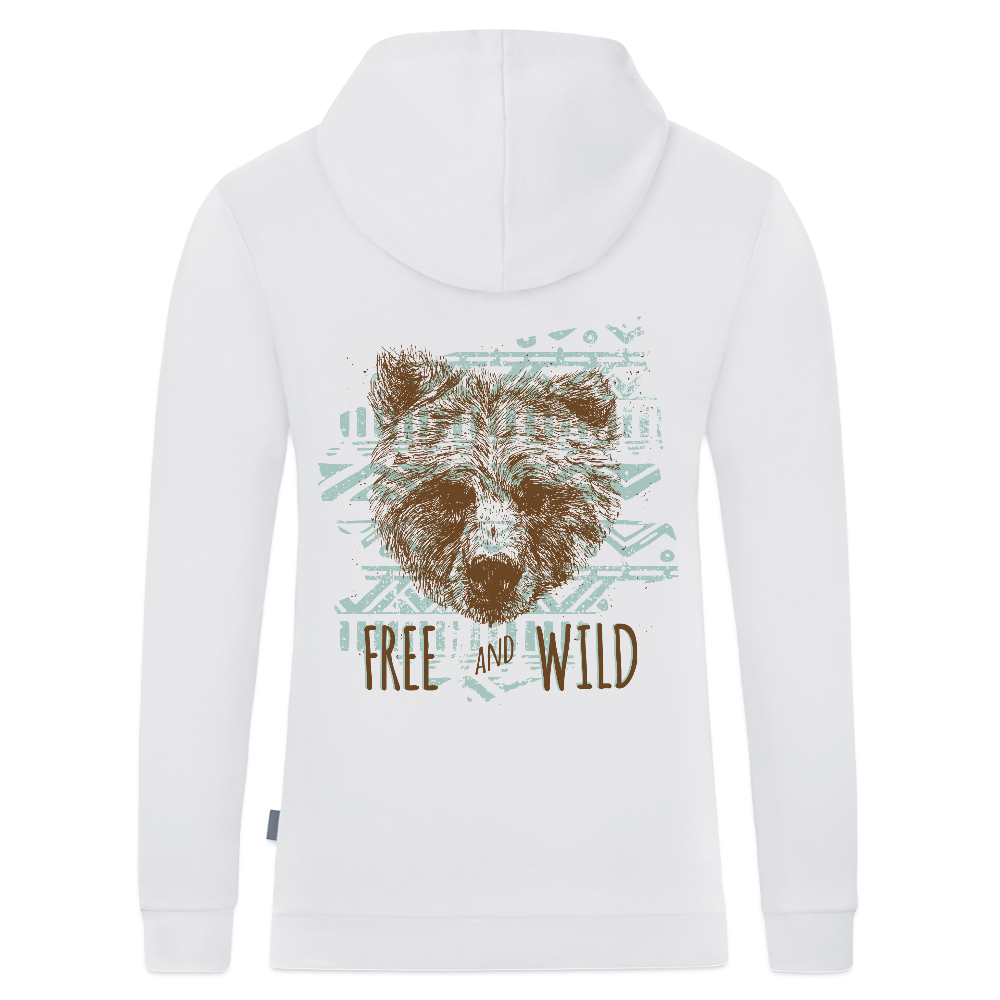 JAKO Kinderhoodie Organic - wit