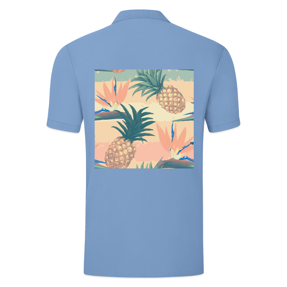 JAKO Mannen Polo Organic - sky
