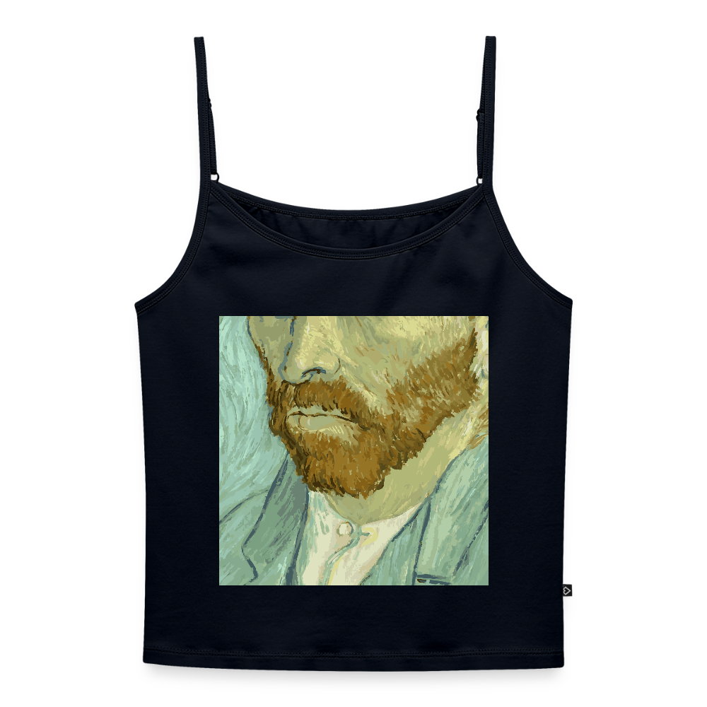 Vrouwen spaghetti-tanktop - navy