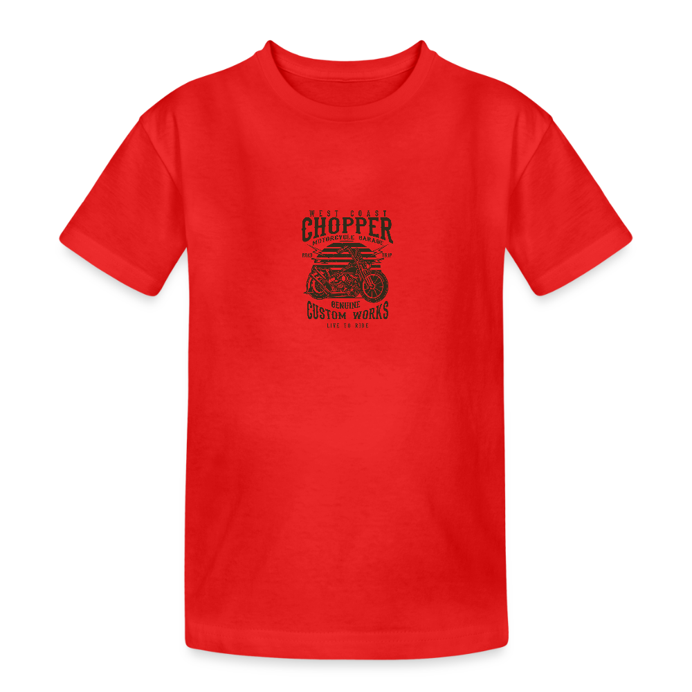 Kinderen Heavy Cotton T-shirt - rood