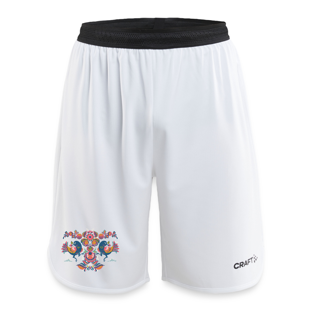 CRAFT Progress kinder-basketbalshorts - wit