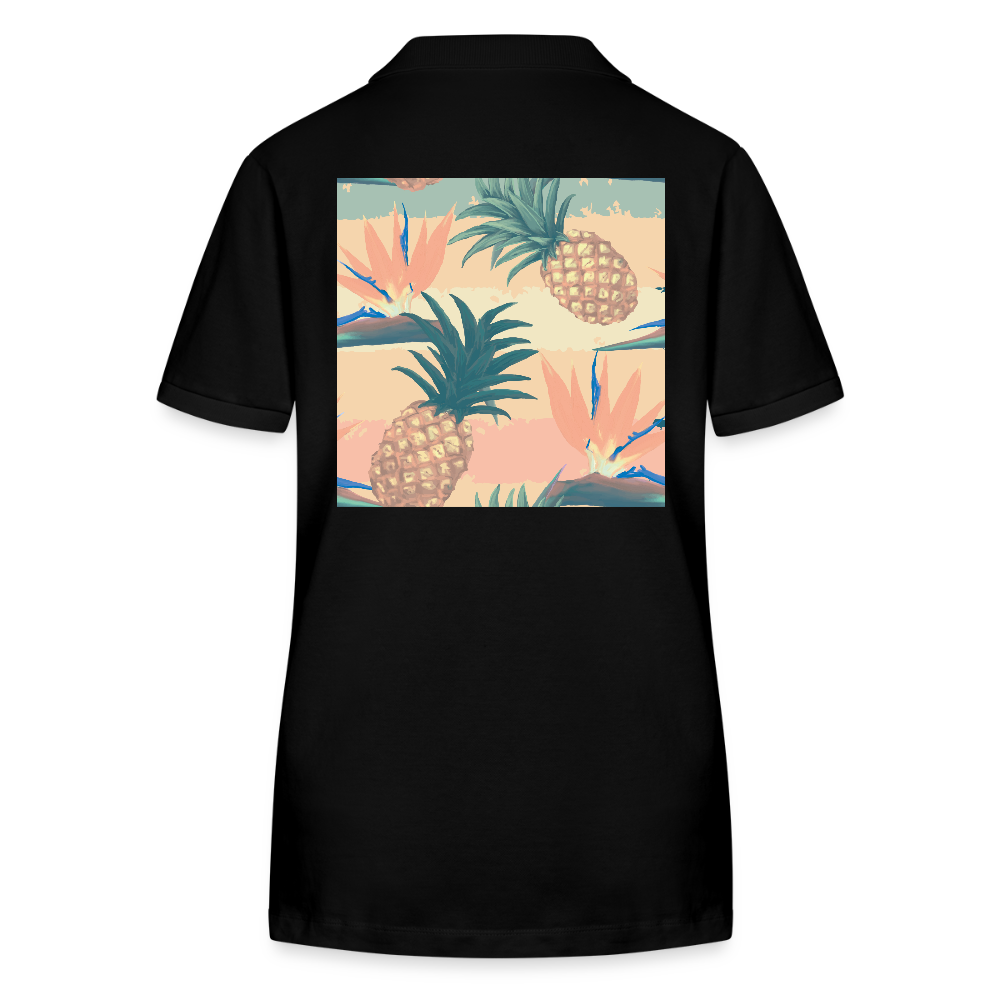 Stanley/Stella Vrouwen bio poloshirt ELLISER - zwart