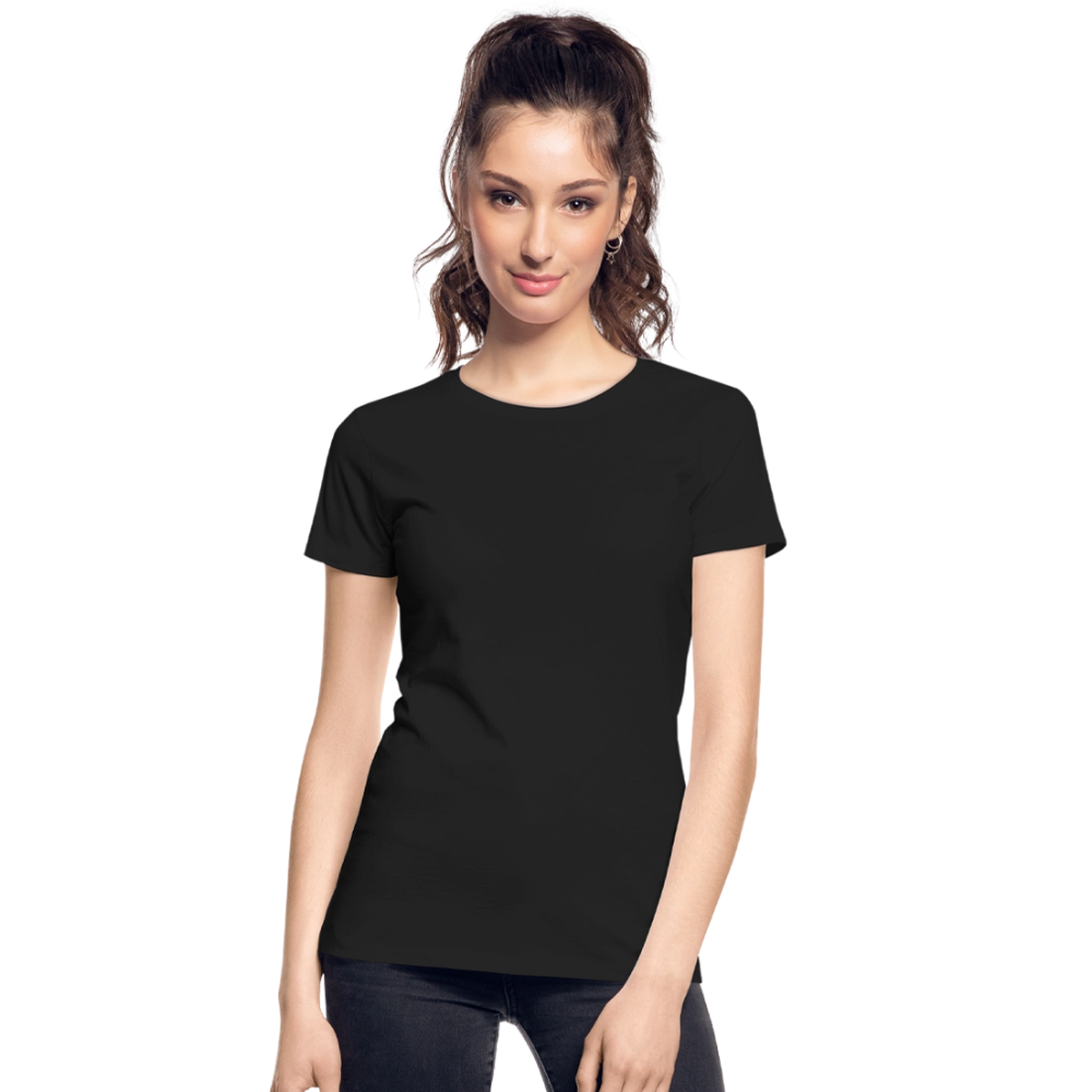 Vrouwen premium bio T-shirt - zwart