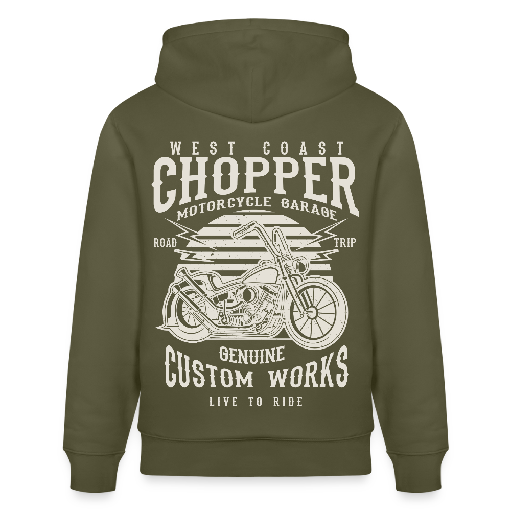 Stanley/Stella Uniseks bio-hoodie CRUISER - kakigroen