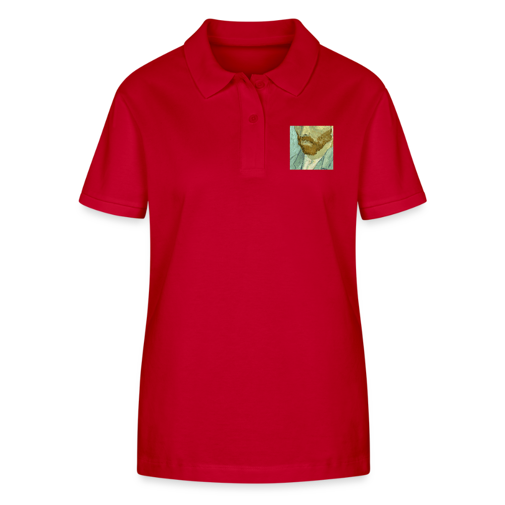 Stanley/Stella Vrouwen bio poloshirt ELLISER - rood