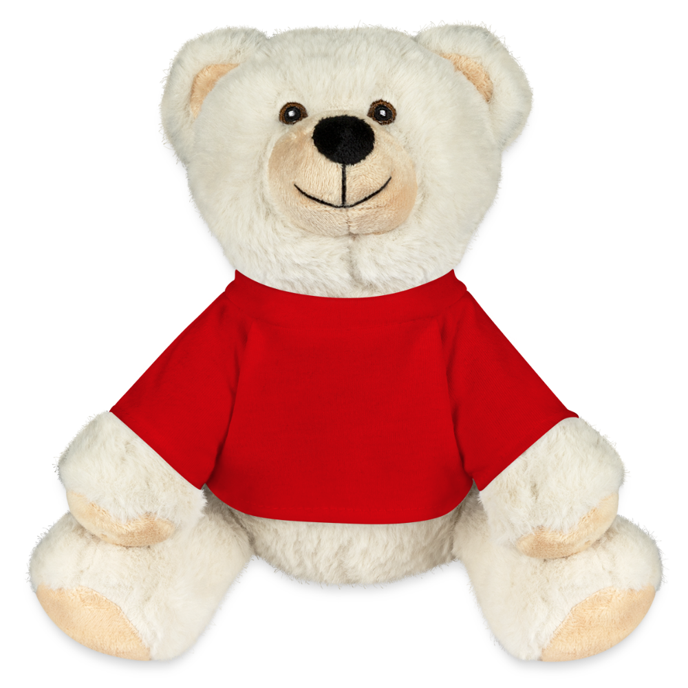 MiniFeet® RecycelBär® crème - rood