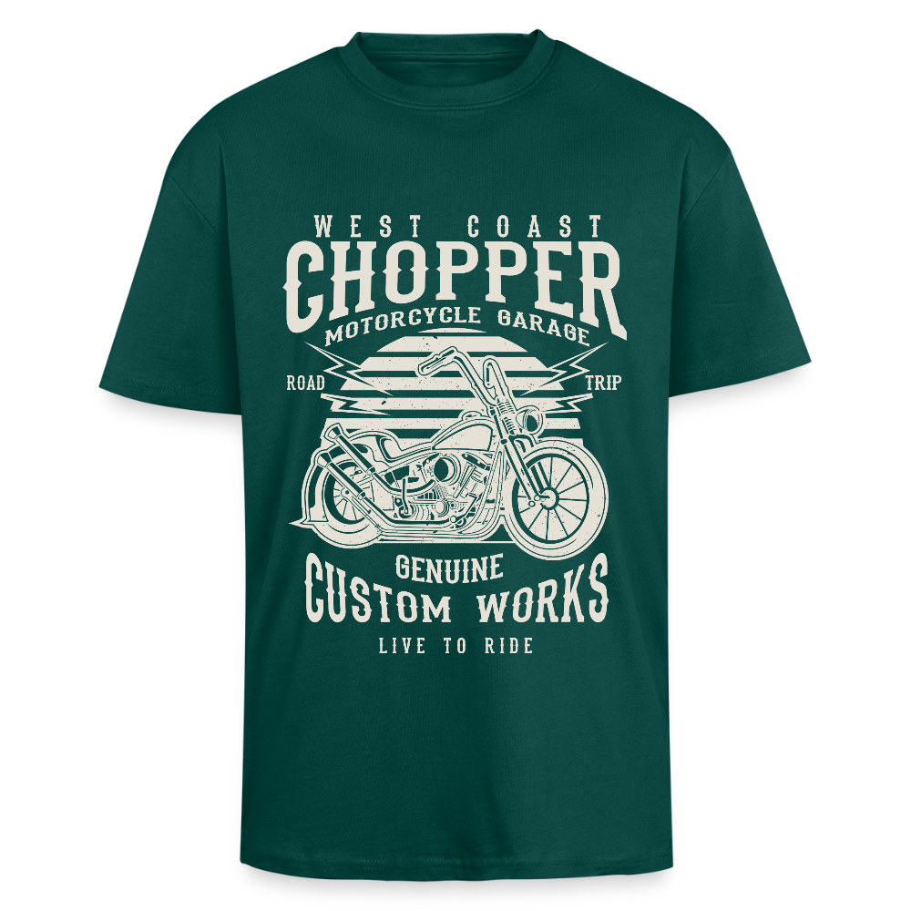 Dik oversized T-shirt - hunter green