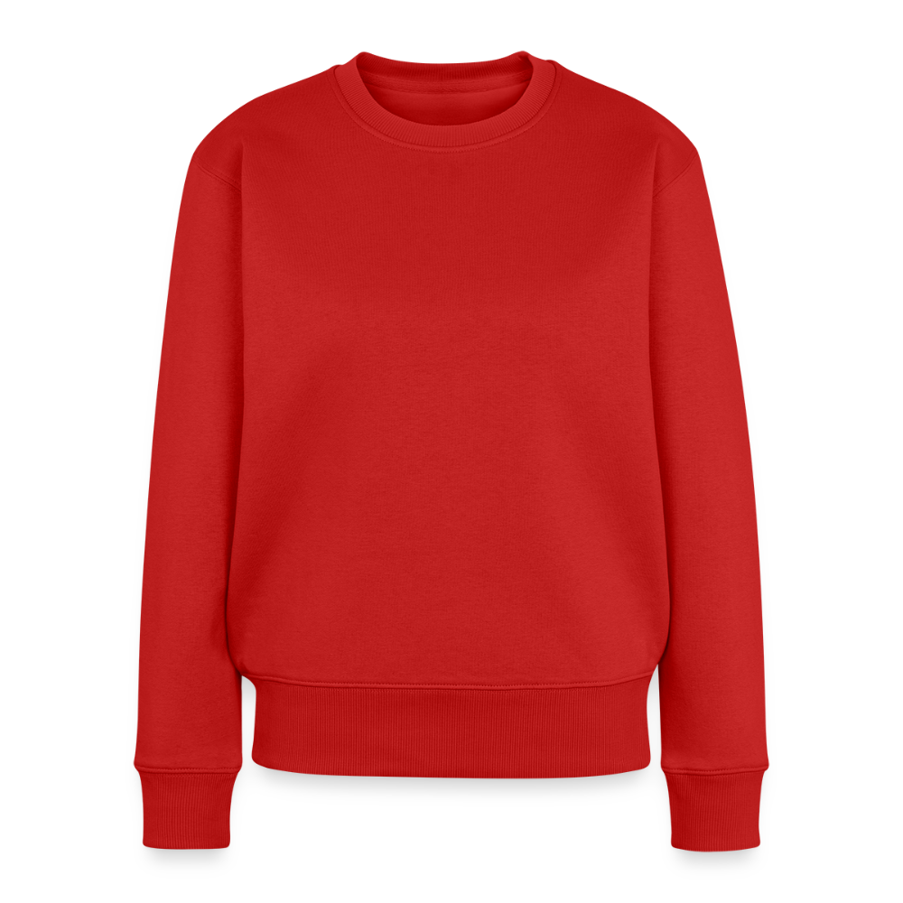 Vrouwen premium sweater - rood