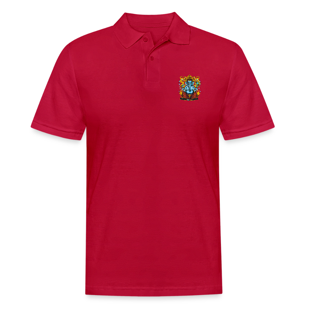 Mannen poloshirt - cherry red