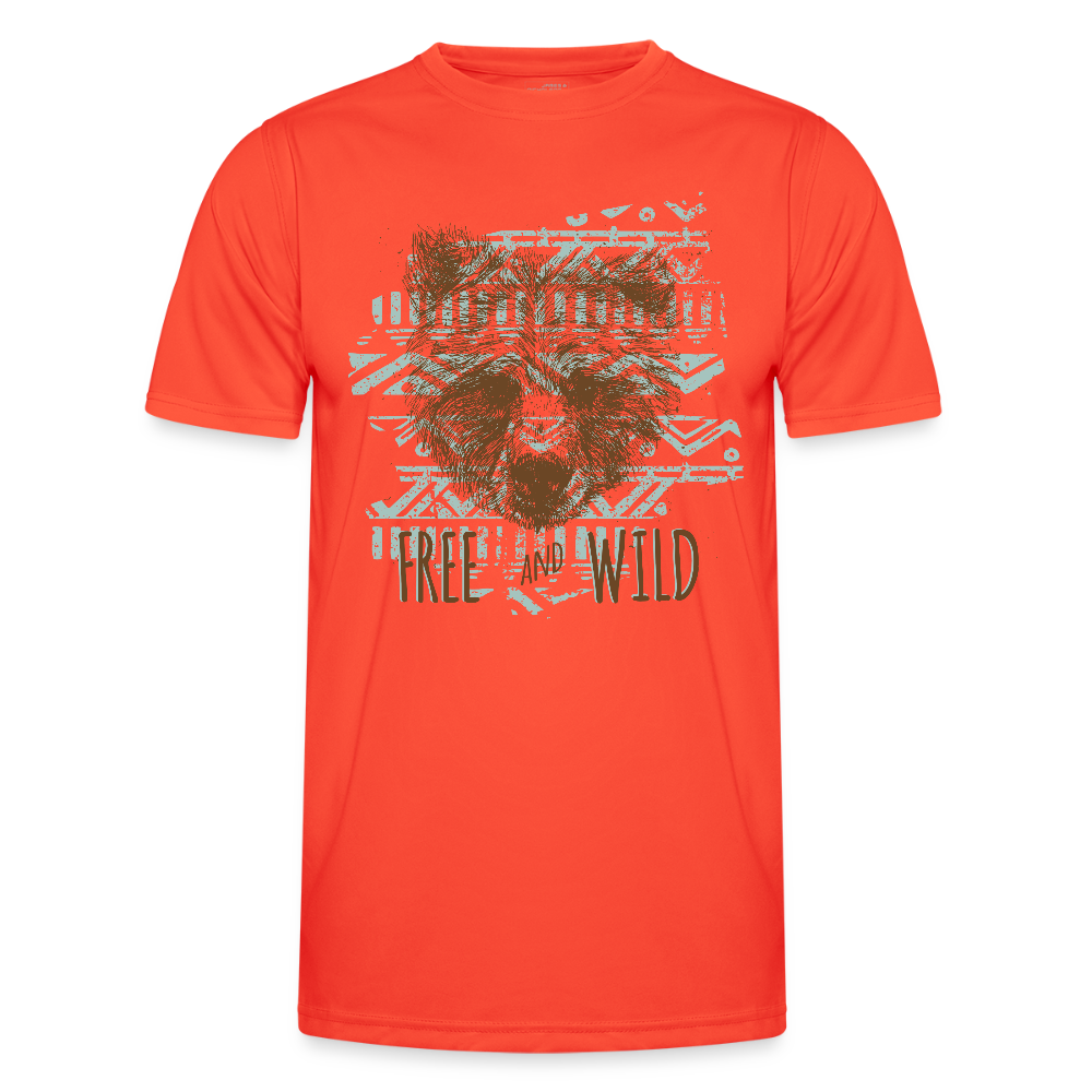 Functioneel T-shirt voor mannen - grenadine