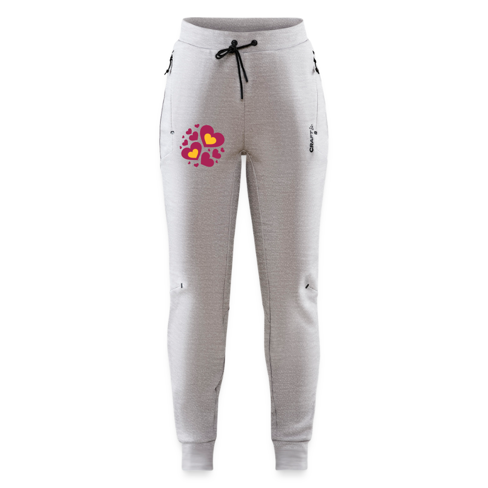 CRAFT ADV Unify vrouwen vrijetijdsbroek - grijs gemêleerd