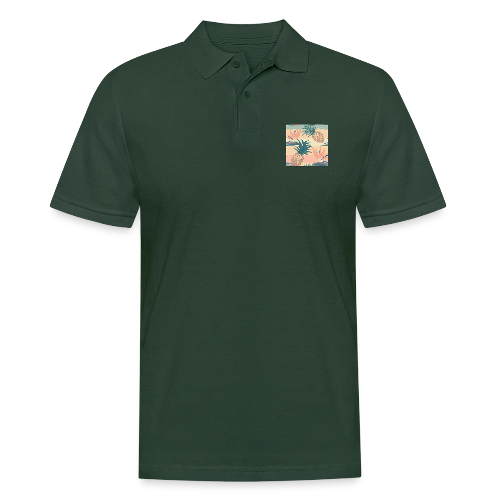 Mannen poloshirt - dennengroen