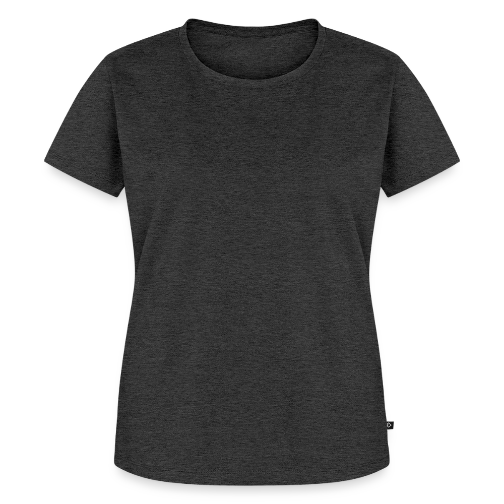 Vrouwen Premium T-shirt - antraciet gemêleerd