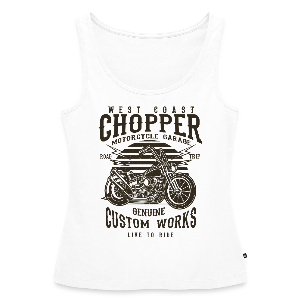 Vrouwen Premium tank top - wit