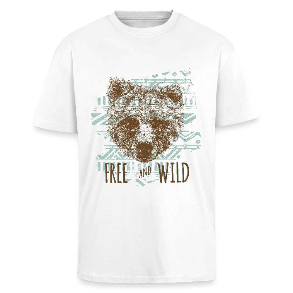 Dik oversized T-shirt - wit