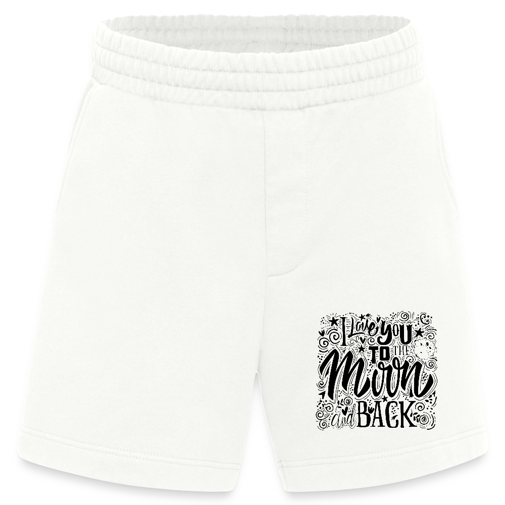 Heavyweight organic shorts made in EU - OFF WHITE