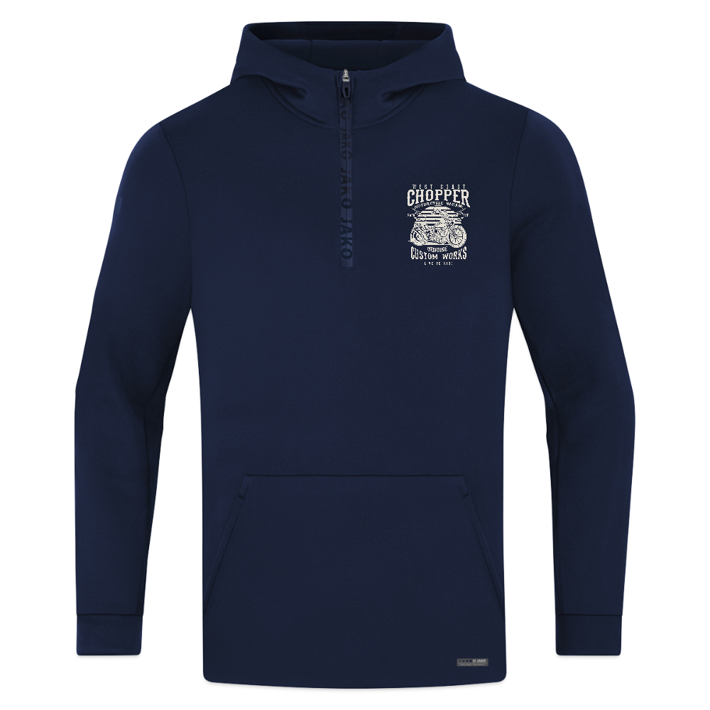 JAKO Ziphoodie Pro Casual - marine