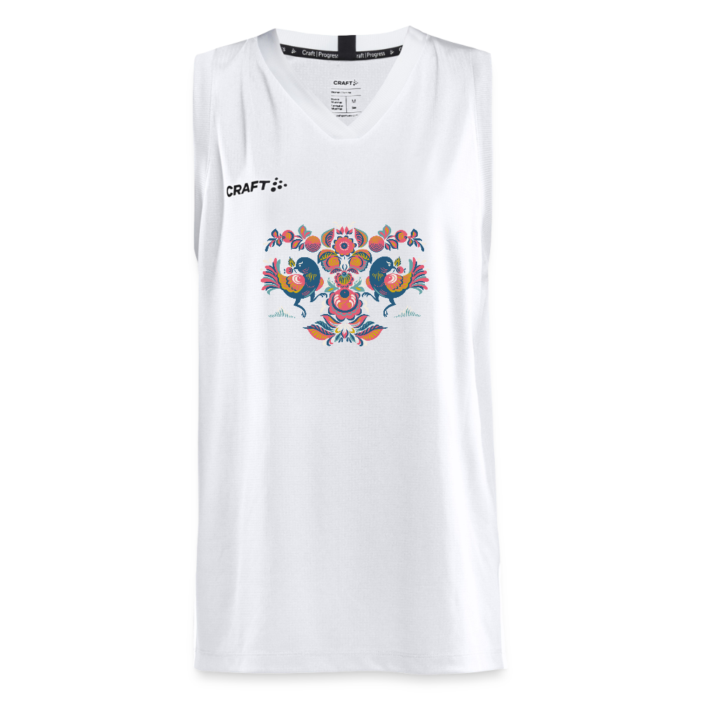 CRAFT Progress teenager basketbalshirt - wit