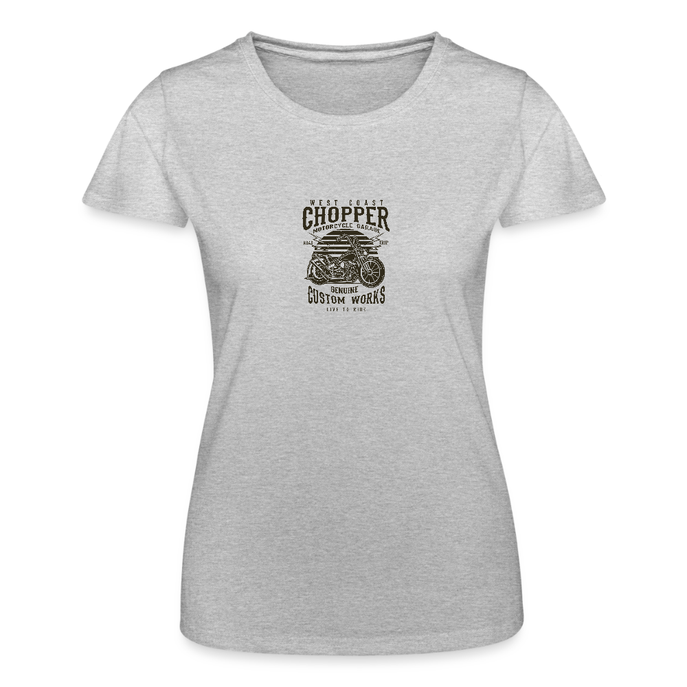 Vrouwen T-shirt van Fruit of the Loom - grijs gemêleerd