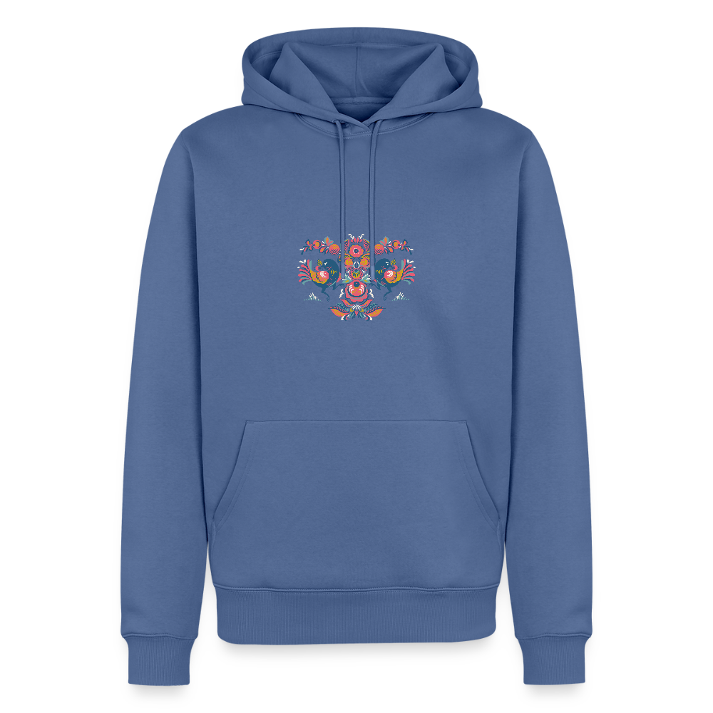 Mannen Premium hoodie - duifblauw