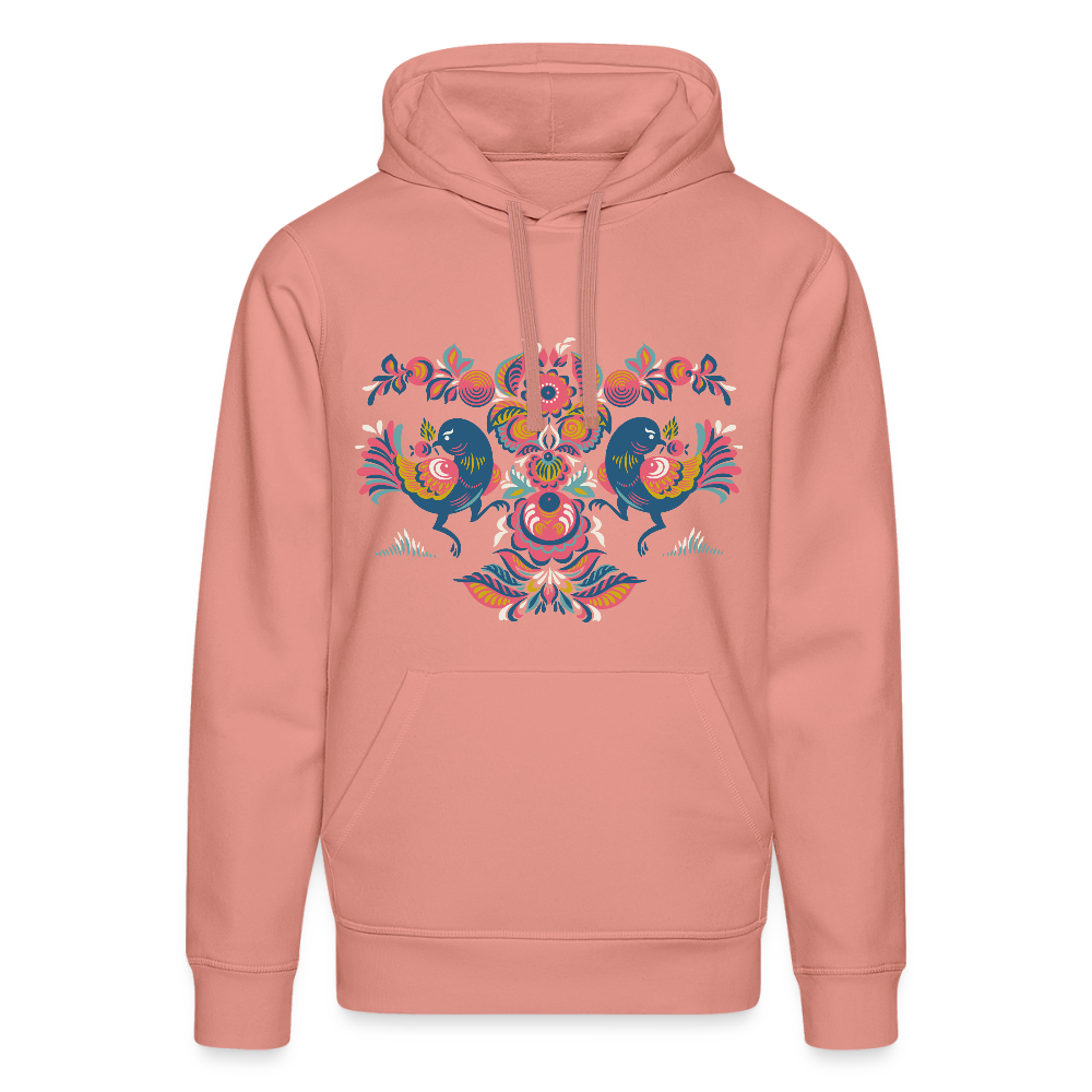 Stanley/Stella Uniseks bio-hoodie DRUMMER - oudroze