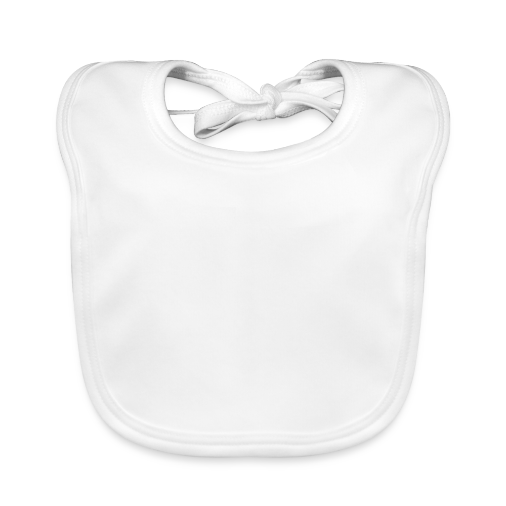 Bio-slabbetje voor baby's - wit