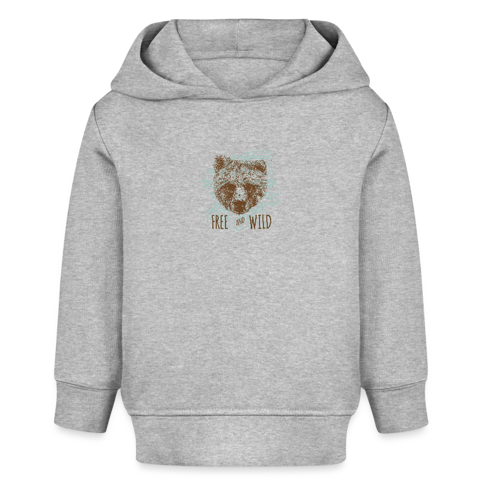Stanley/Stella Bio hoodie BABY CRUISER - grijs gemêleerd