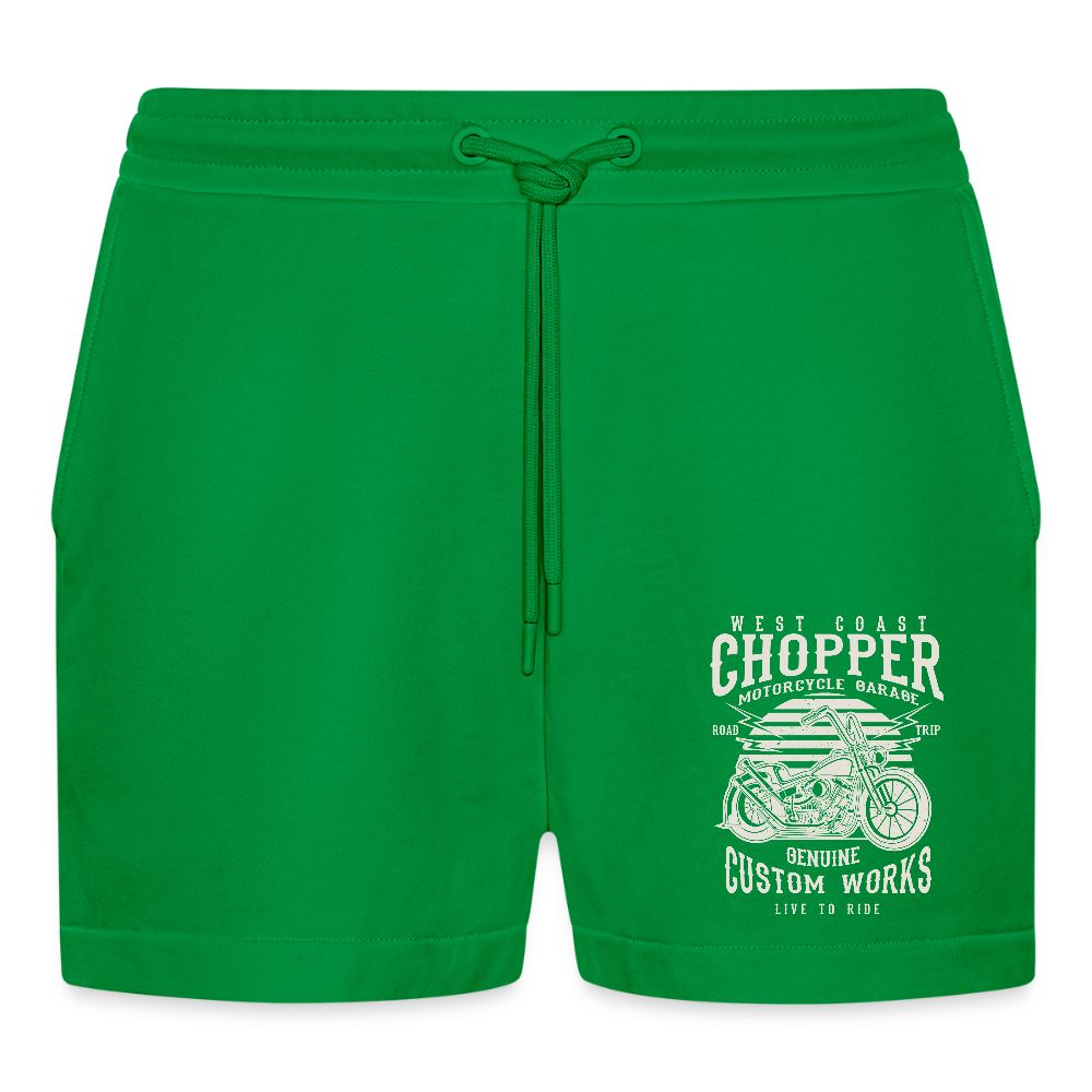 Organic relaxed cropped shorts made in EU - City Green